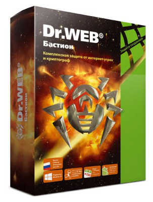Ключ активации DR.Web 4PC Anti-virus с Криптографом 2Y (LHW-AR-24M-4-A3) 